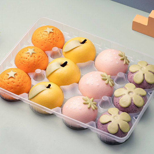 Qianwei 360G Colorful Cartoon Fruit Bag (10 Bags)